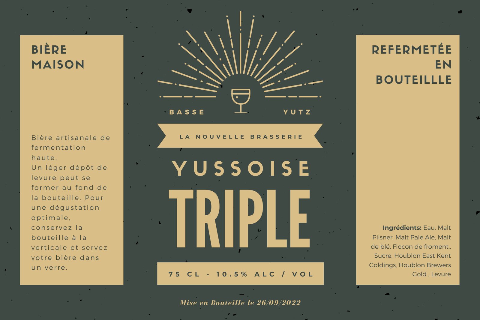 Étiquette La Triple