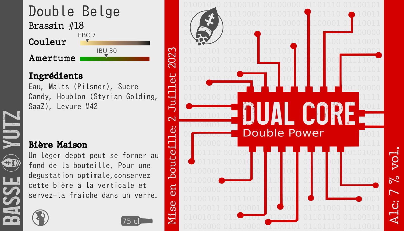 Étiquette Dual