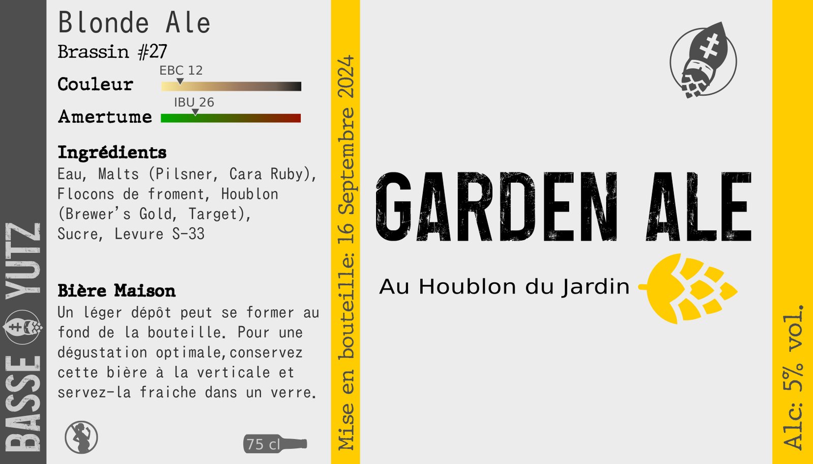Étiquette Garden