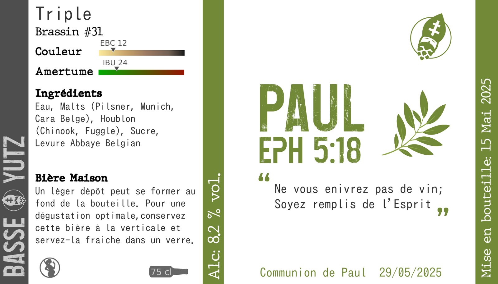 Étiquette Paul