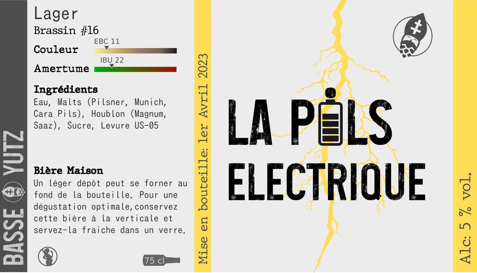 Étiquette Pils