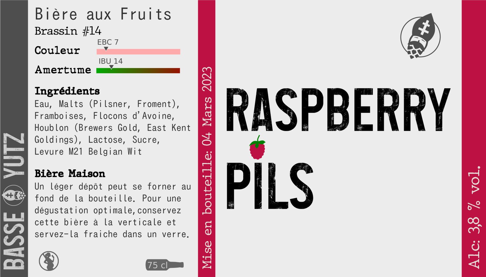 Étiquette Raspbery